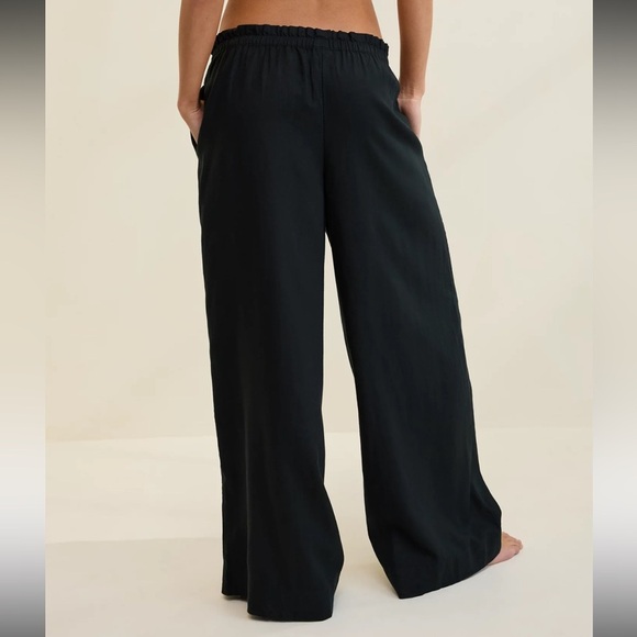 Aerie Linen Blend Trouser - Picture 3 of 4